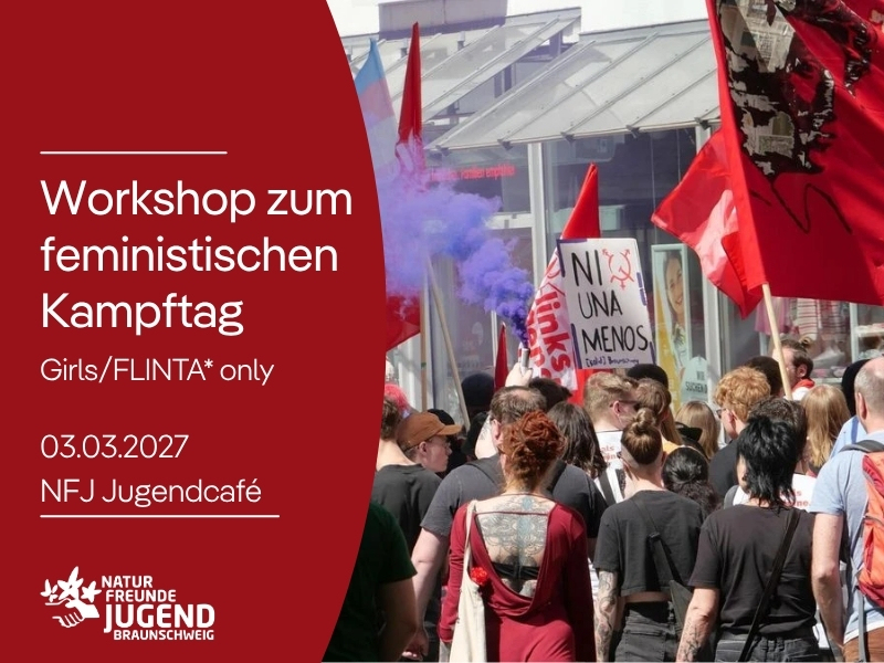 Gemeinsam stark! Workshop zum feministischen Kampftag (internationaler Frauentag) - girls/FLINTA* only